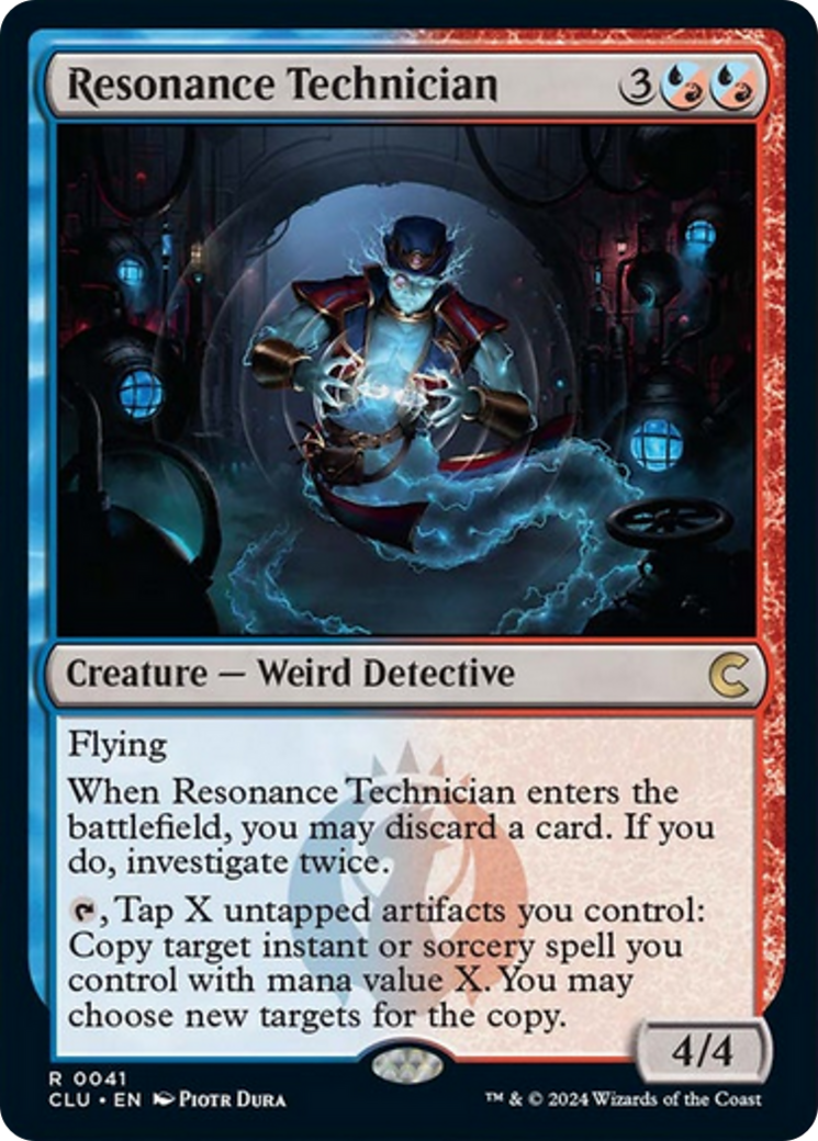 Resonance Technician [Ravnica: Clue Edition] | The CG Realm