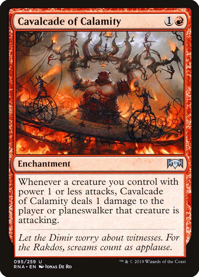 Cavalcade of Calamity [Ravnica Allegiance] | The CG Realm