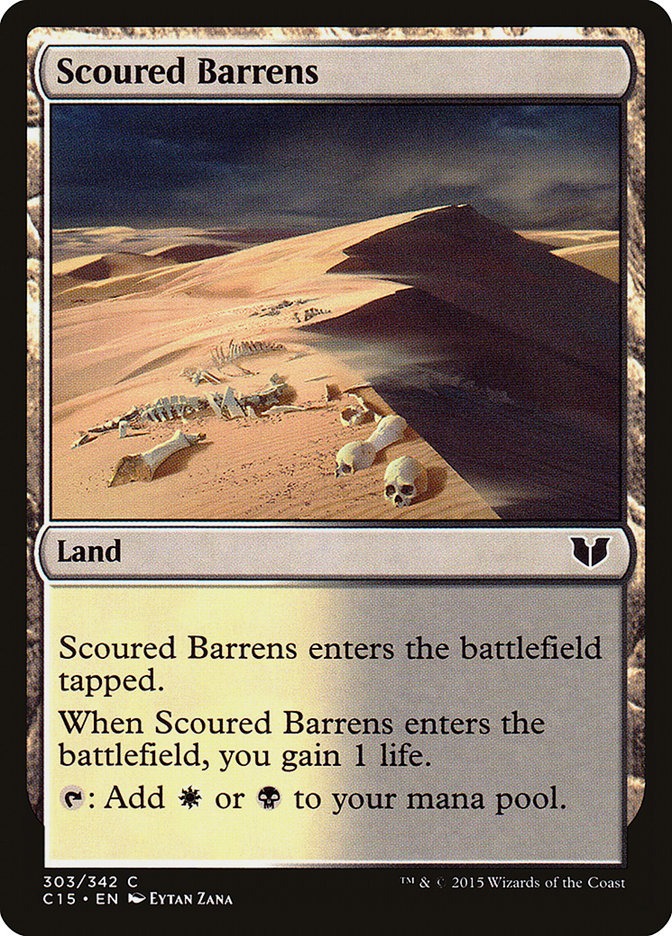 Scoured Barrens [Commander 2015] | The CG Realm