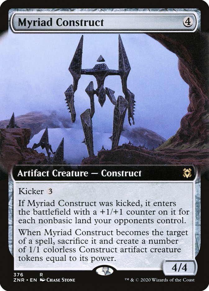 Myriad Construct (Extended Art) [Zendikar Rising] | The CG Realm