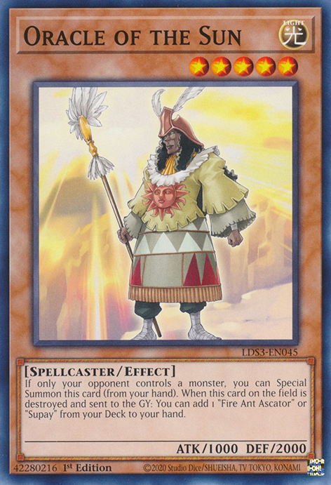 Oracle of the Sun [LDS3-EN045] Common | The CG Realm