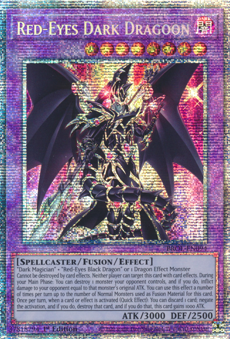 Red-Eyes Dark Dragoon [BROL-EN094] Starlight Rare | The CG Realm