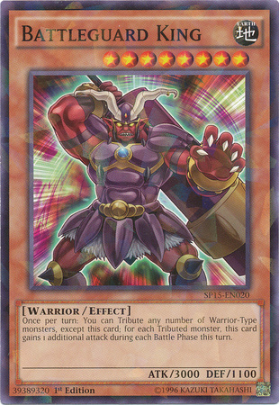 Battleguard King [SP15-EN020] Shatterfoil Rare | The CG Realm