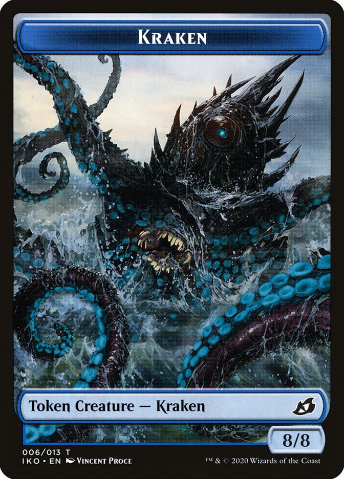 Kraken Token [Ikoria: Lair of Behemoths Tokens] | The CG Realm