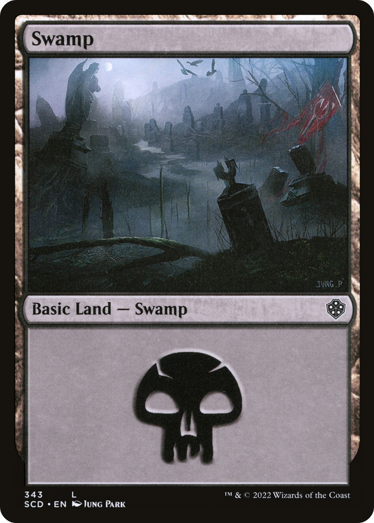 Swamp (343) [Starter Commander Decks] | The CG Realm