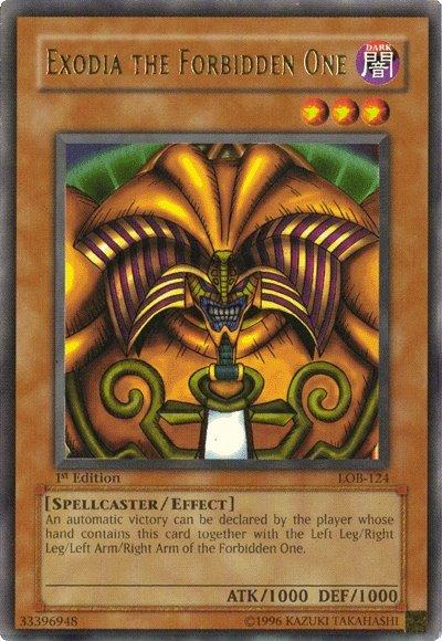 Exodia the Forbidden One [LOB-124] Ultra Rare | The CG Realm