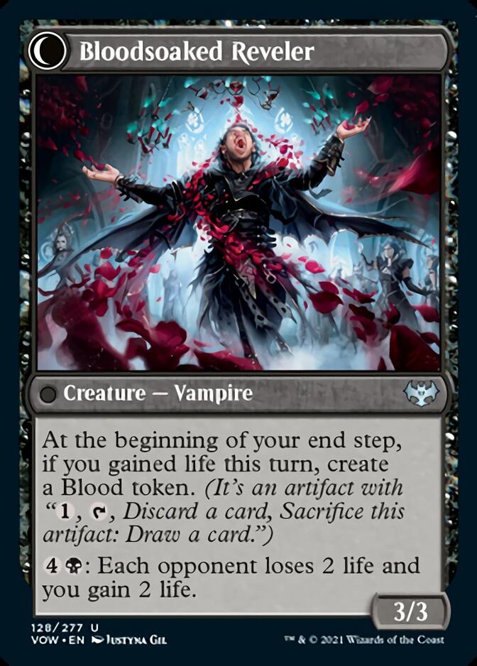 Restless Bloodseeker // Bloodsoaked Reveler [Innistrad: Crimson Vow] | The CG Realm