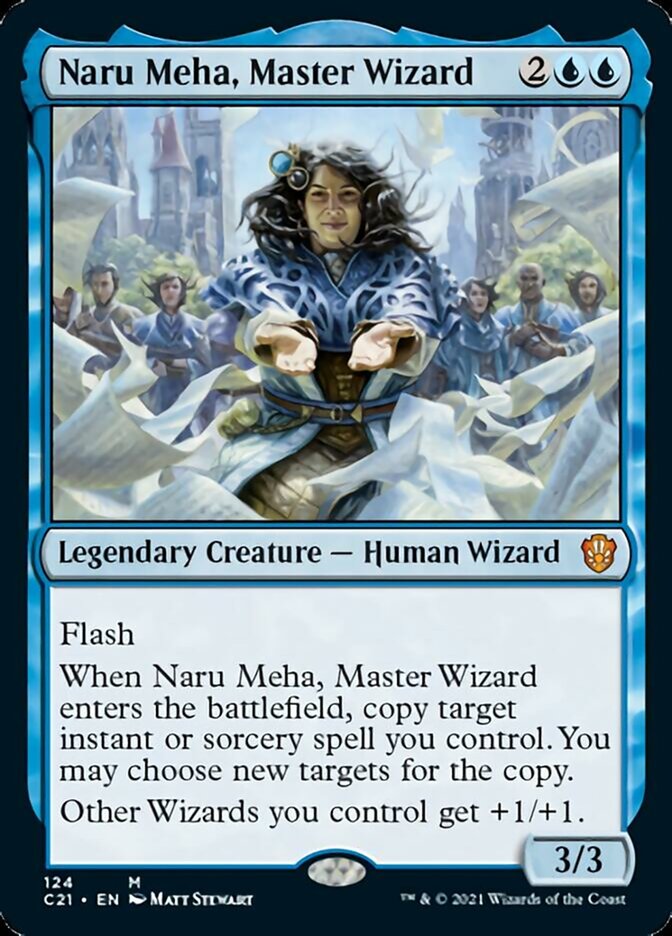 Naru Meha, Master Wizard [Commander 2021] | The CG Realm