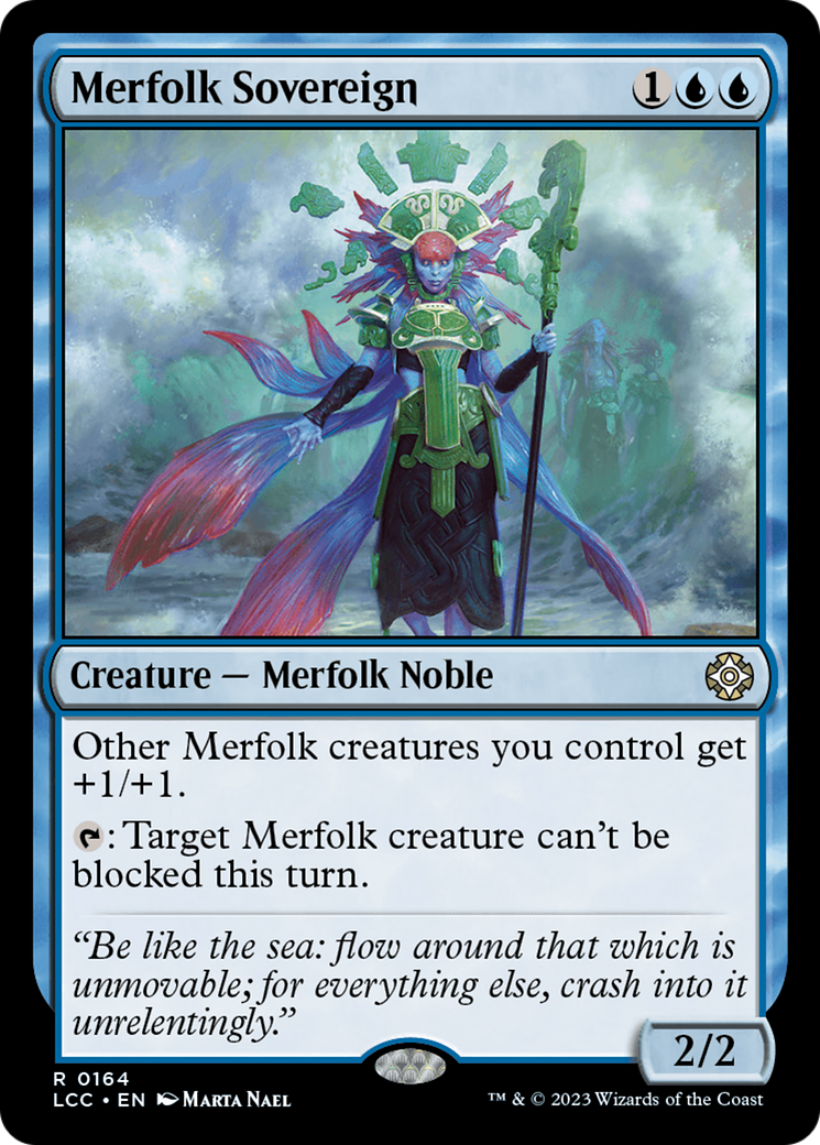 Merfolk Sovereign [The Lost Caverns of Ixalan Commander] | The CG Realm