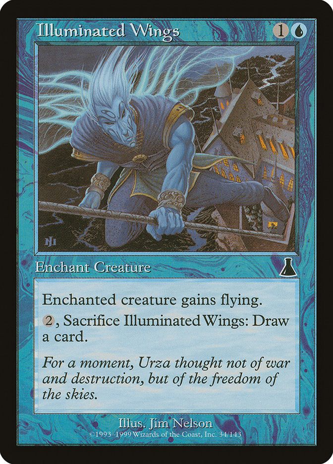 Illuminated Wings [Urza's Destiny] | The CG Realm