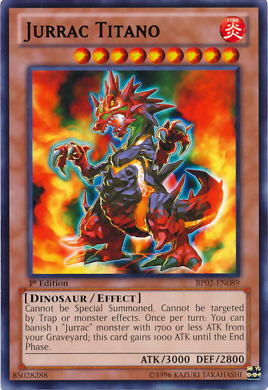 Jurrac Titano [BP02-EN089] Rare | The CG Realm