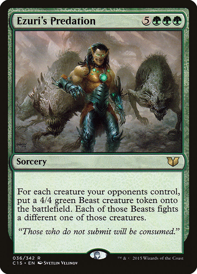 Ezuri's Predation [Commander 2015] | The CG Realm