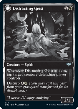 Distracting Geist // Clever Distraction [Innistrad: Double Feature] | The CG Realm