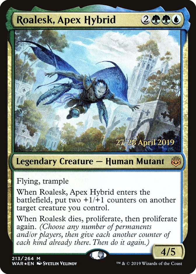 Roalesk, Apex Hybrid [War of the Spark Prerelease Promos] | The CG Realm