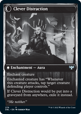 Distracting Geist // Clever Distraction [Innistrad: Double Feature] | The CG Realm