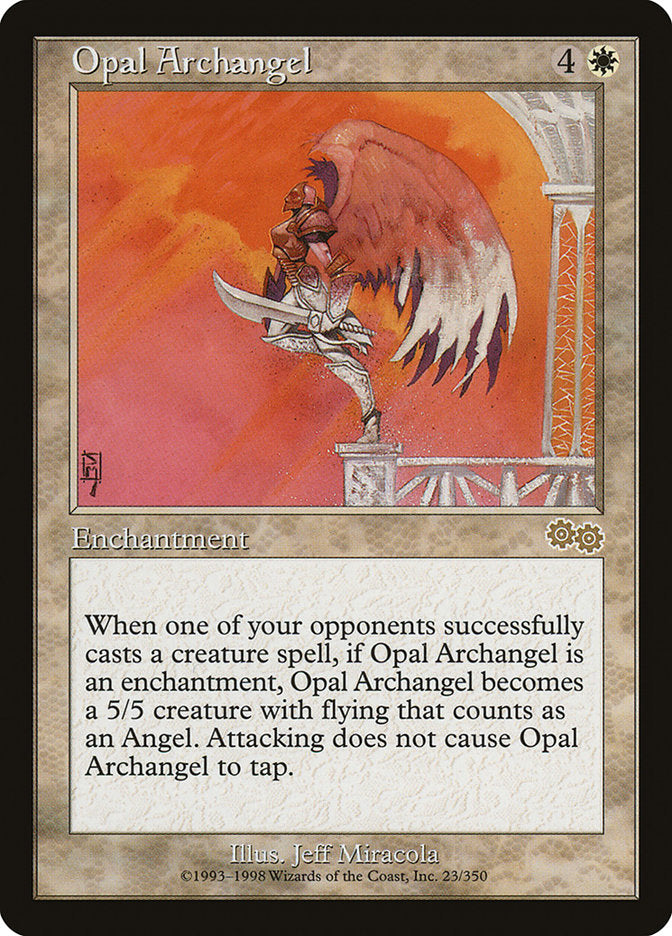 Opal Archangel [Urza's Saga] | The CG Realm