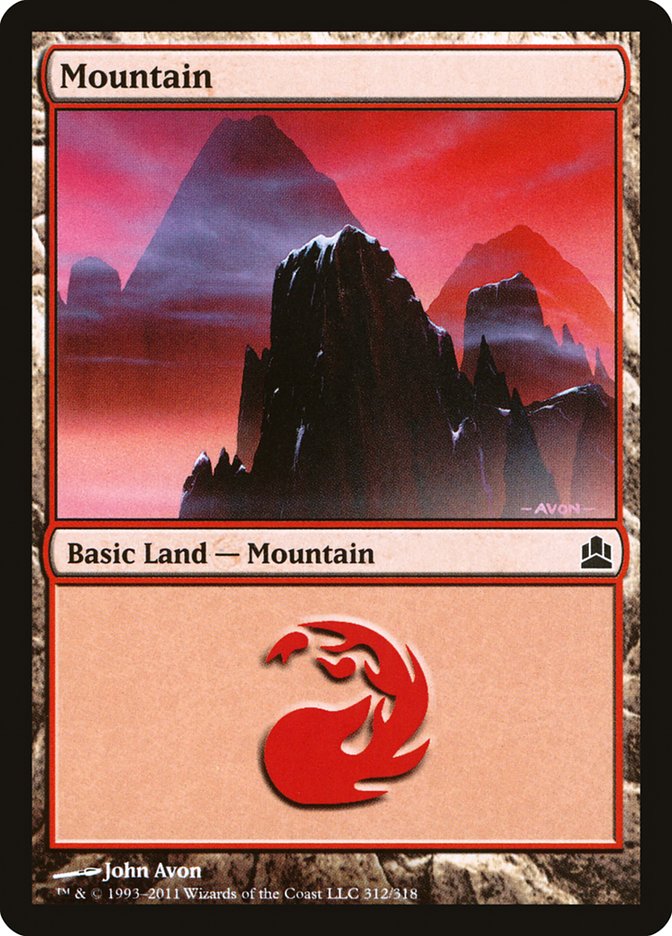 Mountain (312) [Commander 2011] | The CG Realm