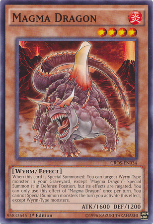 Magma Dragon [CROS-EN034] Common | The CG Realm