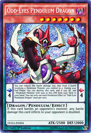 Odd-Eyes Pendulum Dragon [DUEA-EN004] Secret Rare | The CG Realm