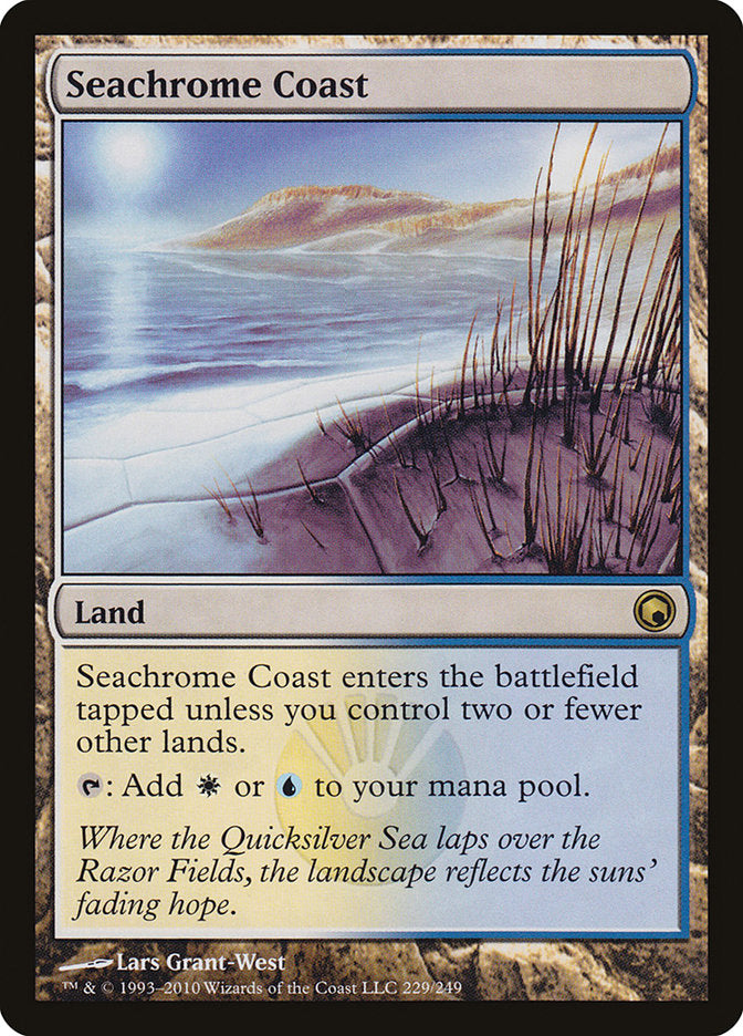 Seachrome Coast [Scars of Mirrodin] | The CG Realm