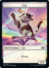 Cat // Balloon Double-Sided Token [Unfinity Tokens] | The CG Realm