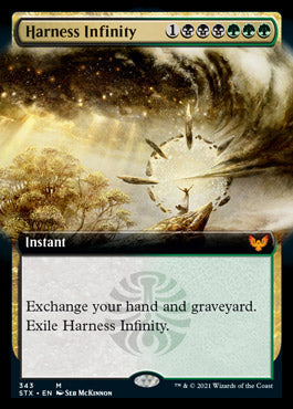 Harness Infinity (Extended Art) [Strixhaven: School of Mages] | The CG Realm