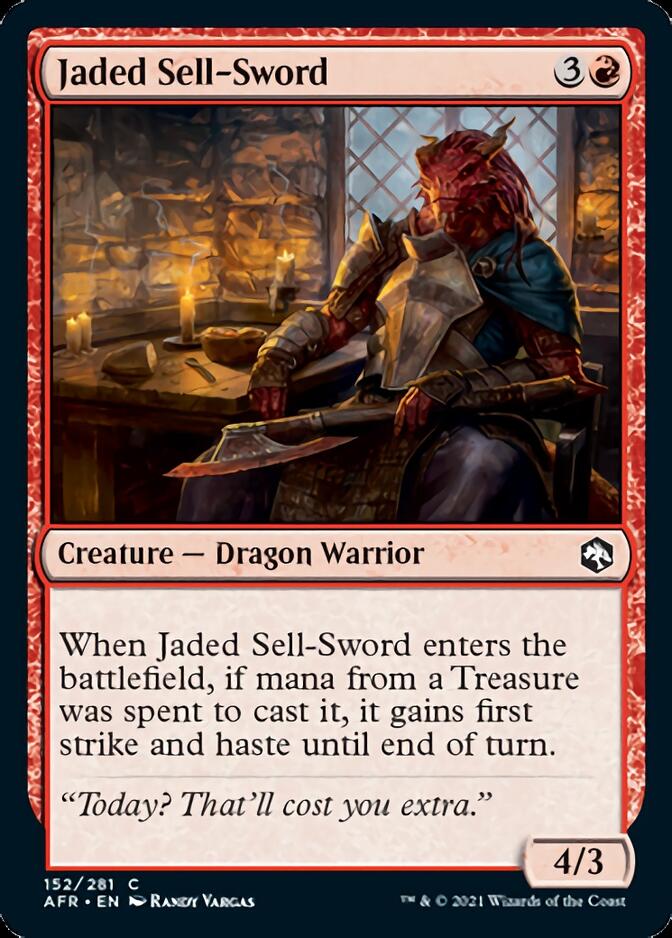 Jaded Sell-Sword [Dungeons & Dragons: Adventures in the Forgotten Realms] | The CG Realm