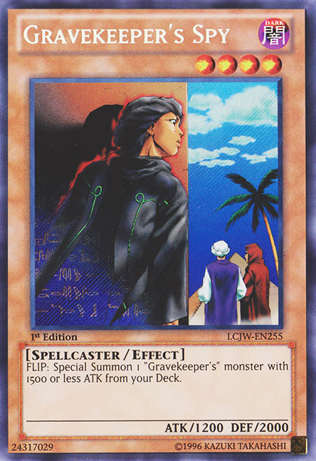 Gravekeeper's Spy [LCJW-EN255] Secret Rare | The CG Realm