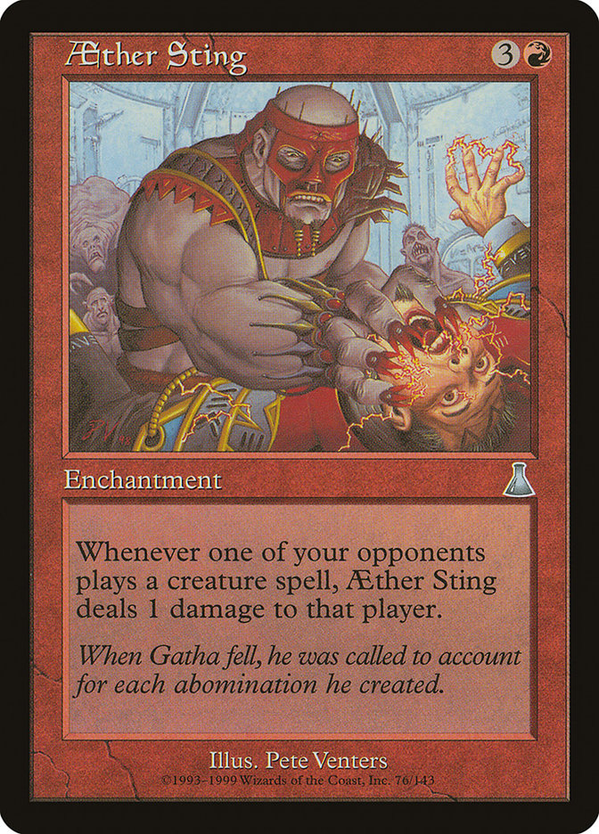 Aether Sting [Urza's Destiny] | The CG Realm