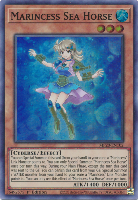 Marincess Sea Horse [MP20-EN102] Super Rare | The CG Realm