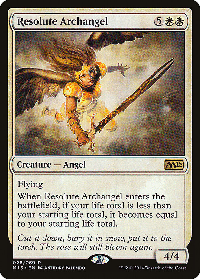 Resolute Archangel [Magic 2015] | The CG Realm