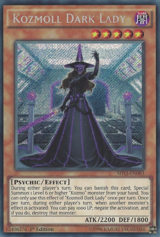 Kozmoll Dark Lady [SHVI-EN083] Secret Rare | The CG Realm