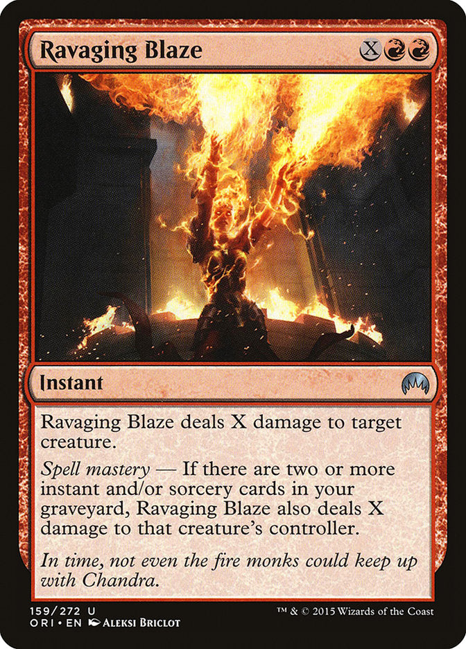 Ravaging Blaze [Magic Origins] | The CG Realm