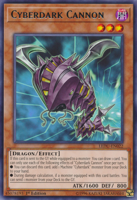 Cyberdark Cannon [LEDU-EN022] Rare | The CG Realm