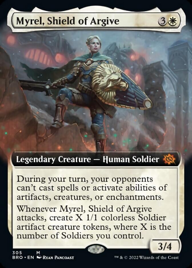 Myrel, Shield of Argive (Extended Art) [The Brothers' War] | The CG Realm