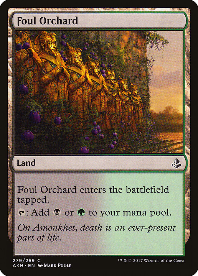 Foul Orchard [Amonkhet] | The CG Realm