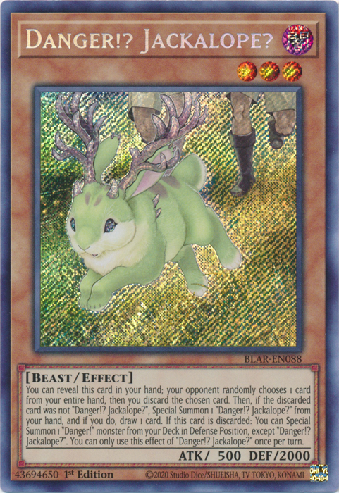 Danger!? Jackalope? [BLAR-EN088] Secret Rare | The CG Realm