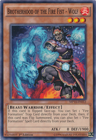 Brotherhood of the Fire Fist - Wolf [MP14-EN012] Common | The CG Realm