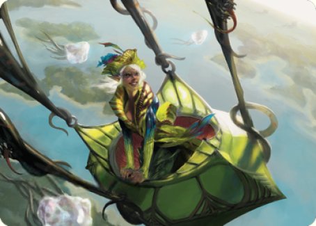 Nael, Avizoa Aeronaut Art Card [Dominaria United Art Series] | The CG Realm