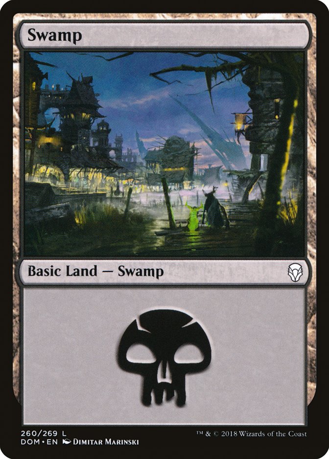 Swamp (260) [Dominaria] | The CG Realm