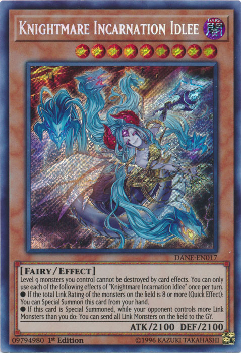 Knightmare Incarnation Idlee [DANE-EN017] Secret Rare | The CG Realm