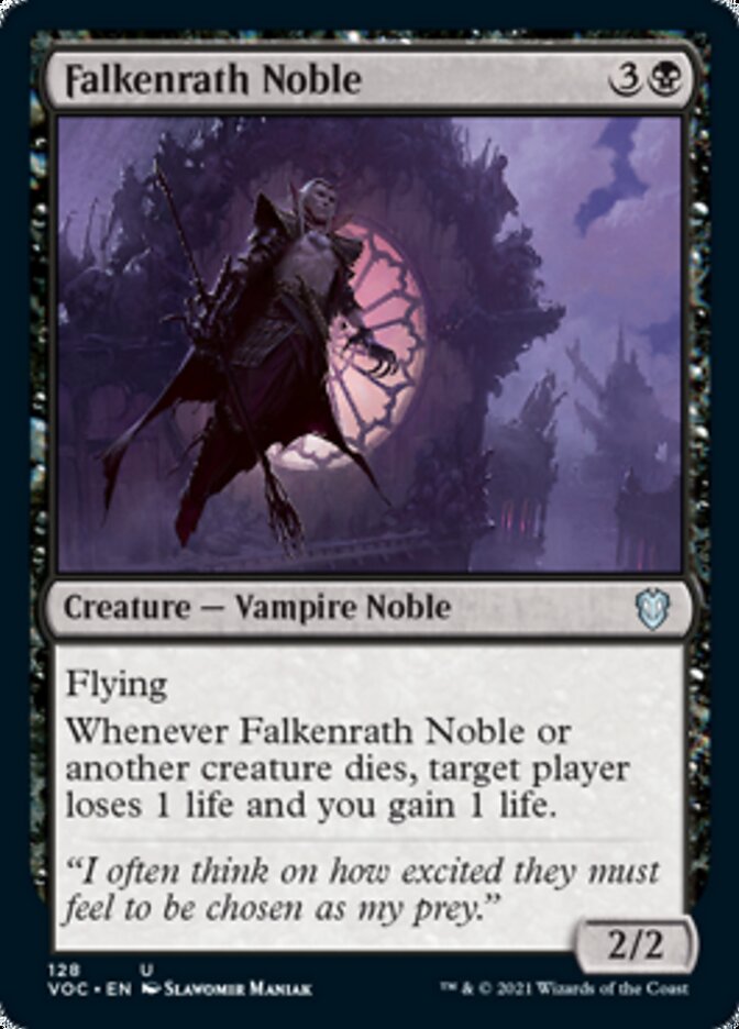 Falkenrath Noble [Innistrad: Crimson Vow Commander] | The CG Realm