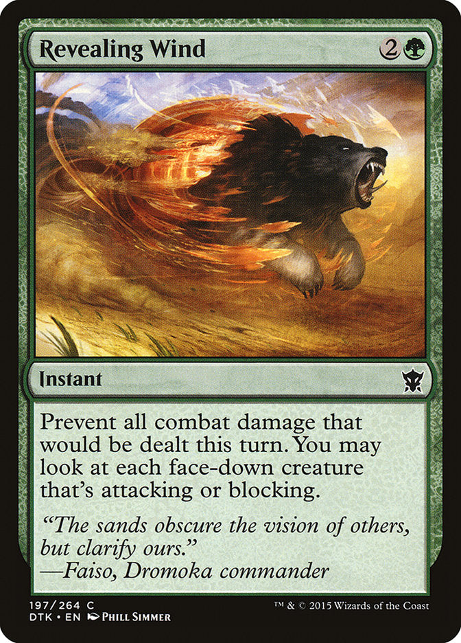 Revealing Wind [Dragons of Tarkir] | The CG Realm