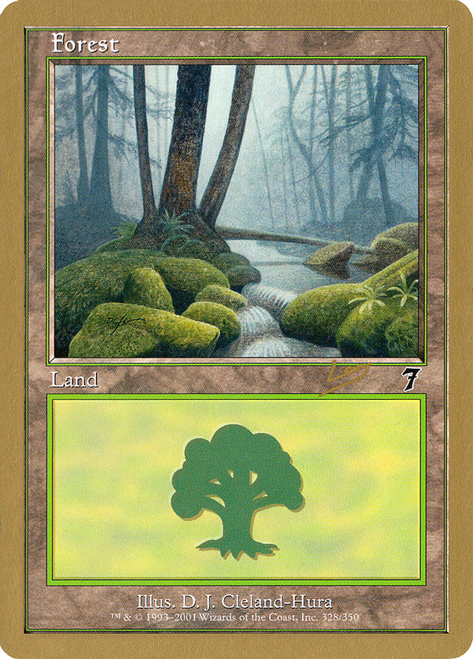 Forest (rl328) (Raphael Levy) [World Championship Decks 2002] | The CG Realm