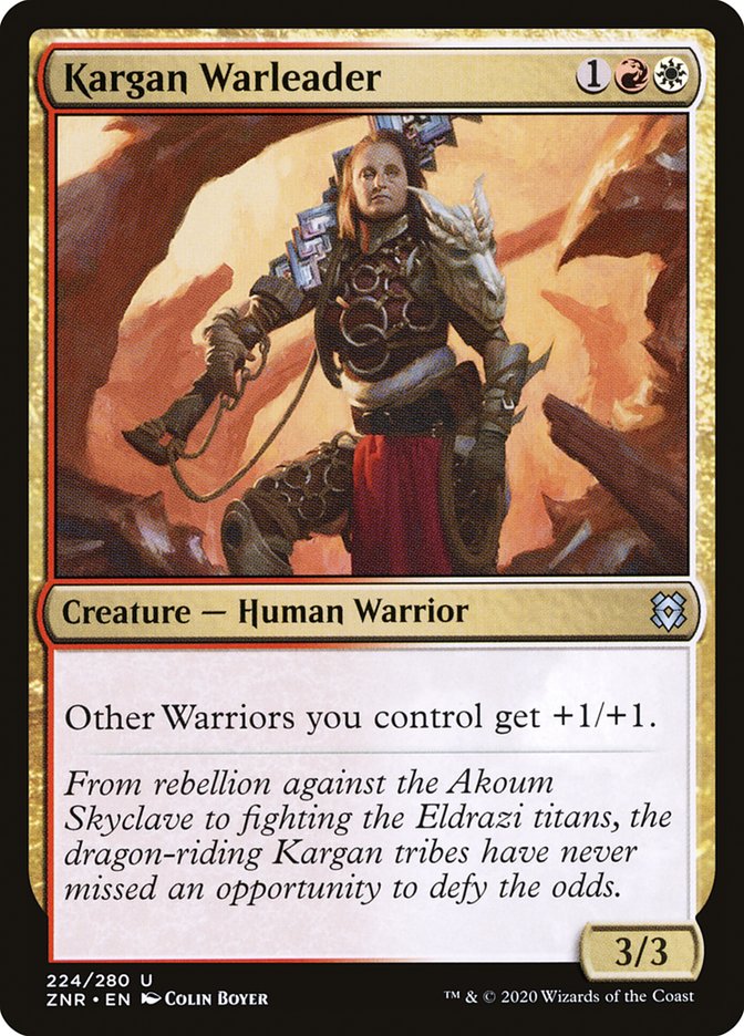 Kargan Warleader [Zendikar Rising] | The CG Realm