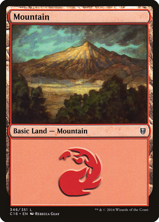 Mountain (346) [Commander 2016] | The CG Realm