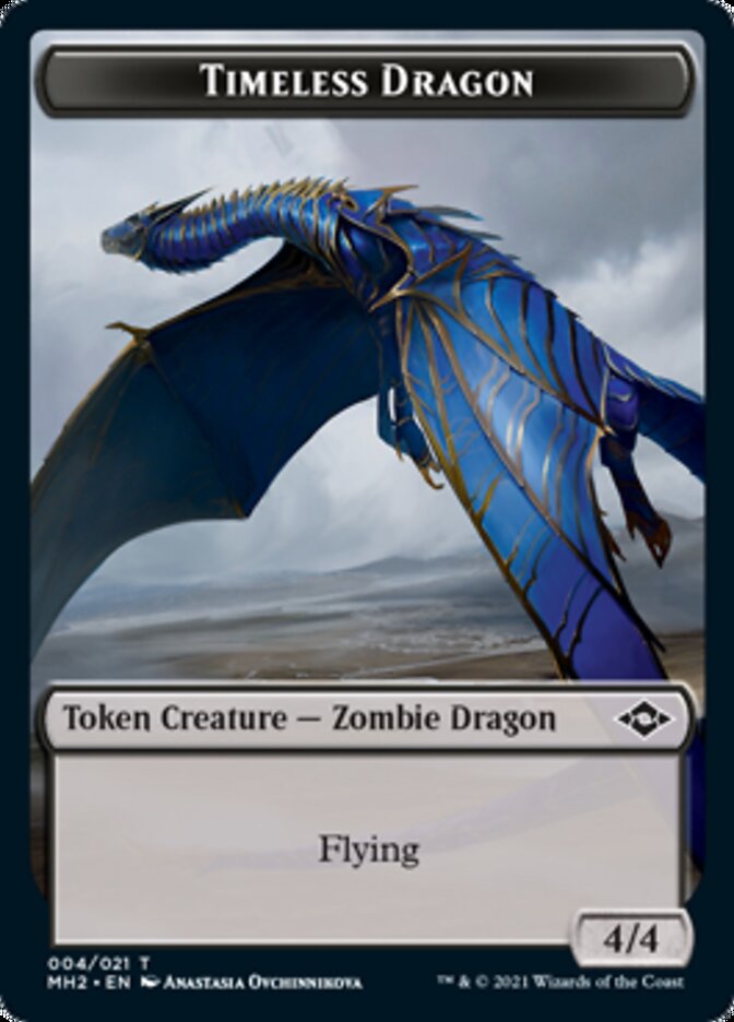 Timeless Dragon Token [Modern Horizons 2 Tokens] | The CG Realm