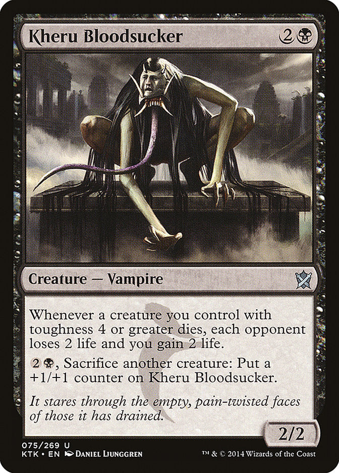 Kheru Bloodsucker [Khans of Tarkir] | The CG Realm