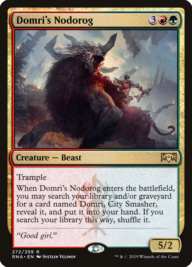 Domri's Nodorog [Ravnica Allegiance] | The CG Realm