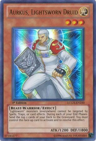 Aurkus, Lightsworn Druid [LCGX-EN250] Ultra Rare | The CG Realm